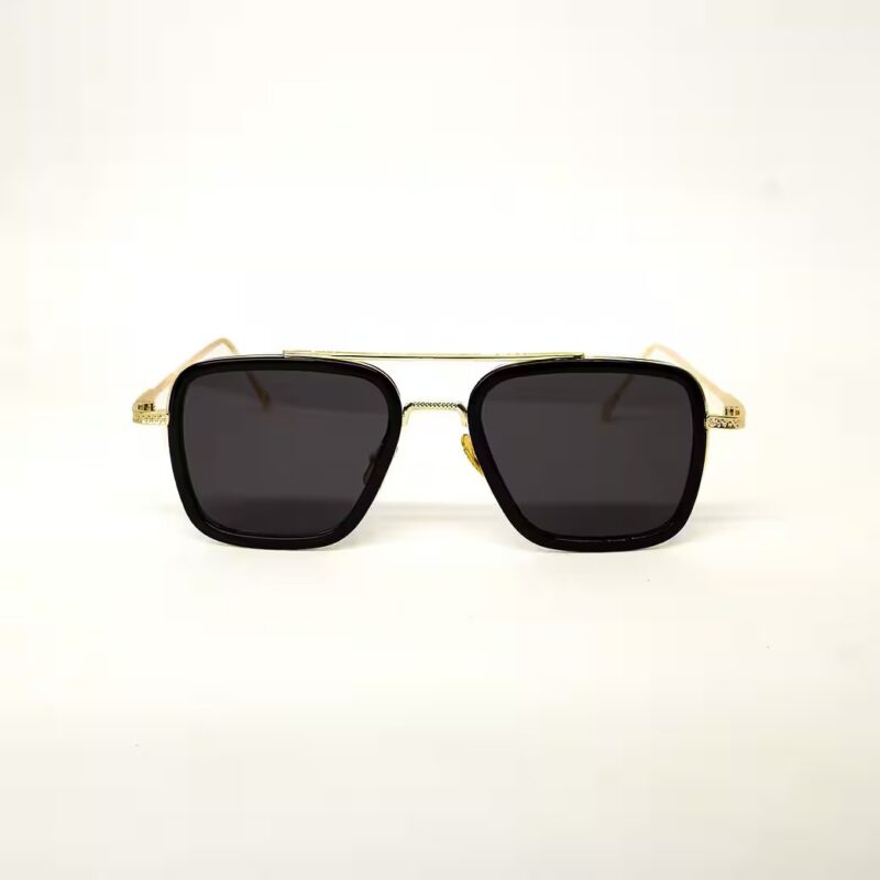 Sunglasses Pilot Goggles Rectangular 2 Colours Men's Glasses - Image 4