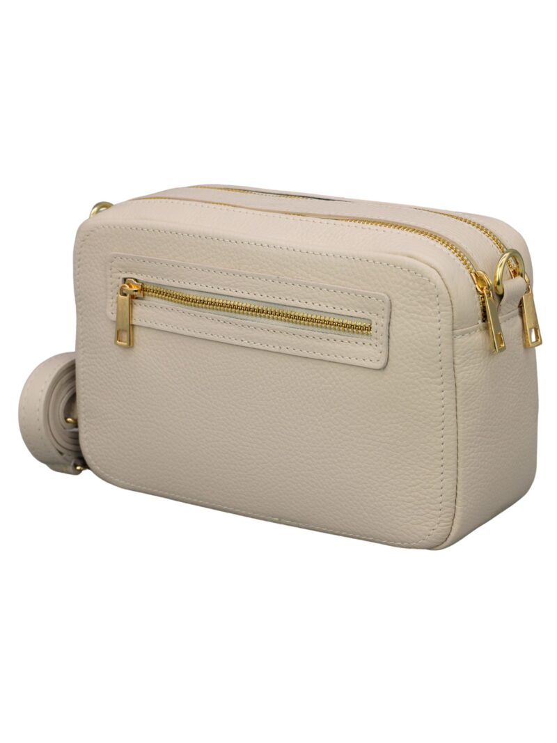 GALA Shoulder Bag made of Genuine Leather, shoulder bag for women with 2 straps - Image 3